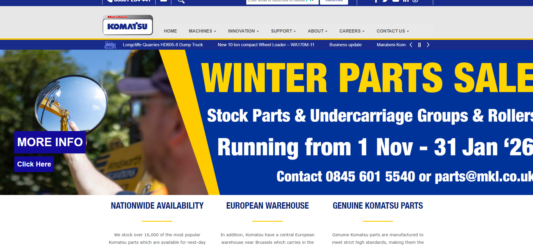 Komatsu Main Dealer Genuine Paers.png