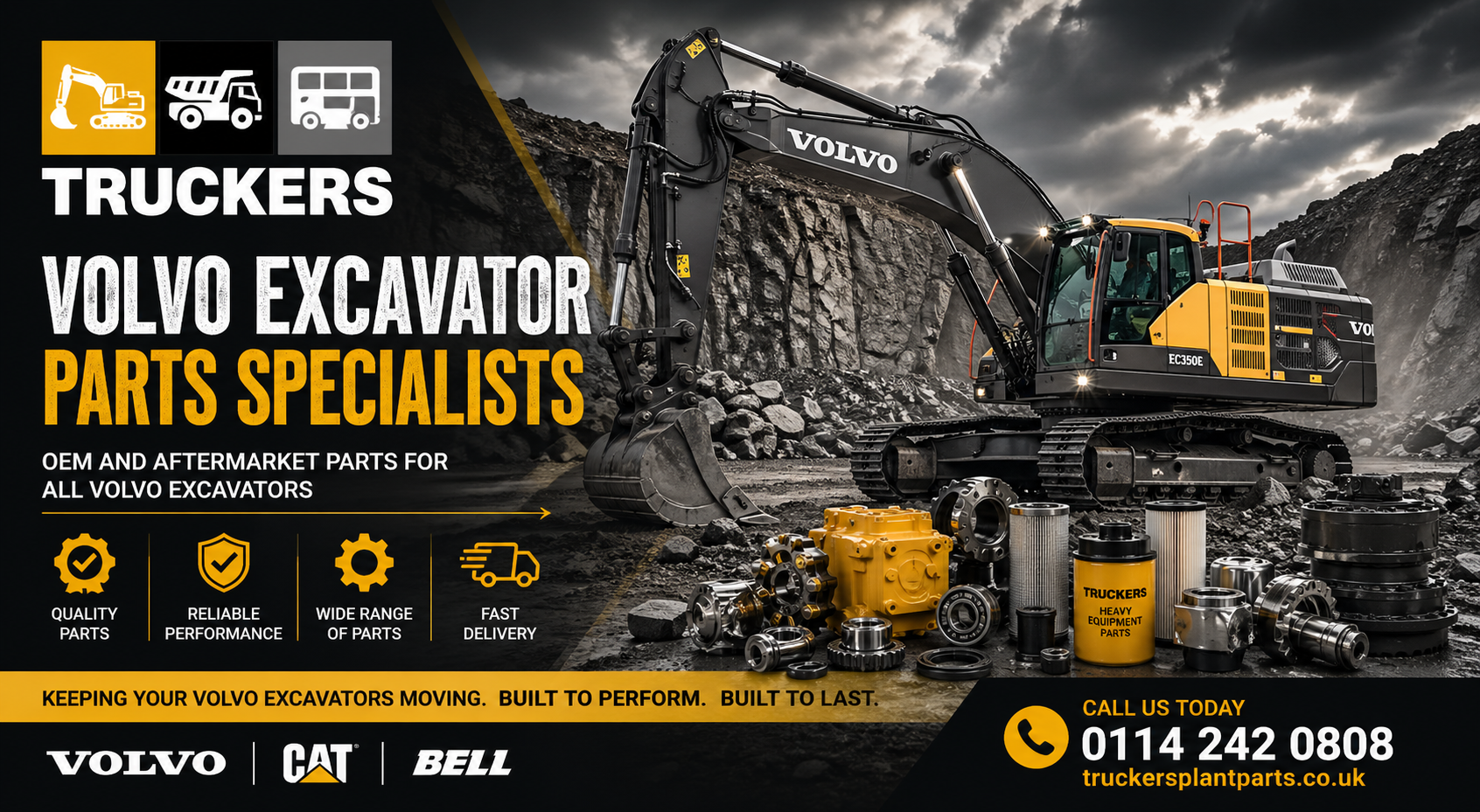 Volvo Excavator Parts E Series: Complete Guide to OEM & Aftermarket Components for Maximum Performance